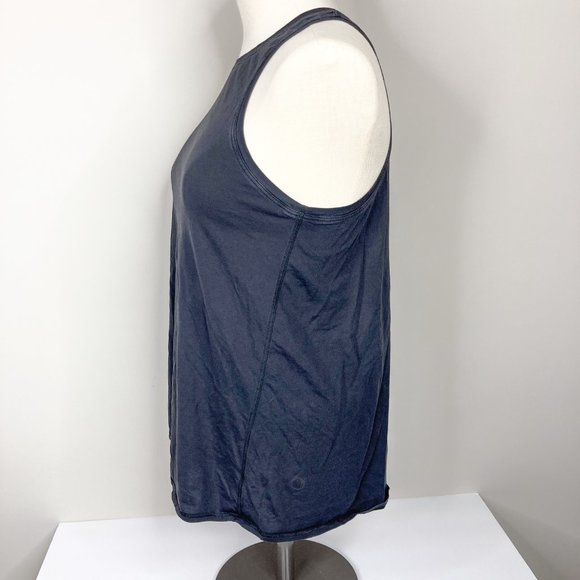 Lululemon All Tied Up Tank Top Size XS/S * Black Open Back Sleeveless Gym Yoga - Picture 2 of 8